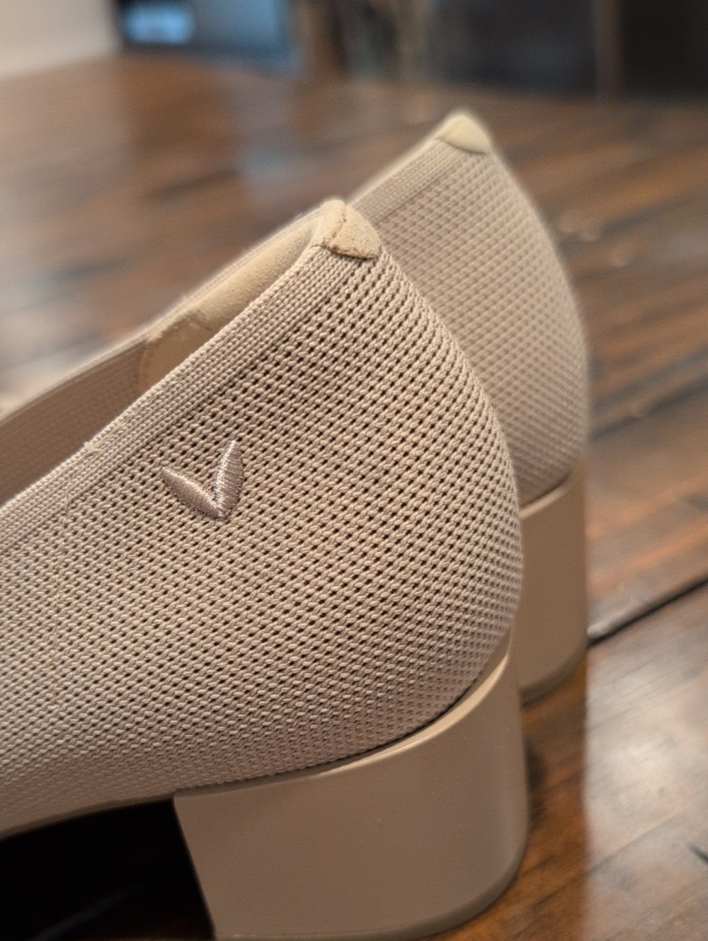 Vivaia Megan Square Toe Chunky Heel Stess Free 38 7-7.5 - Picture 4 of 13